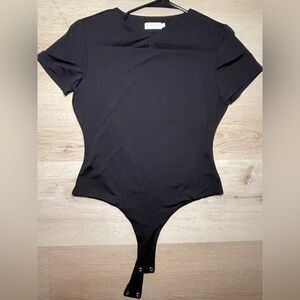 Meshki Black Bodysuit
